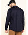 Hawx Men's FR Long Sleeve Button-Down Work Shirt - Big , Navy, hi-res