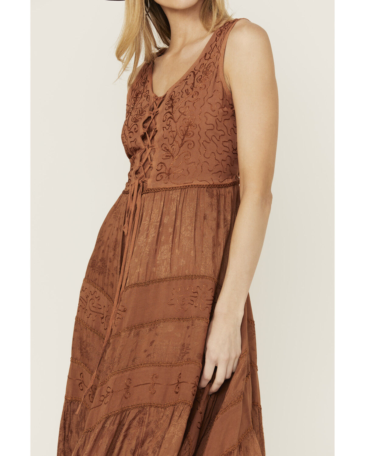 Product Name:  Scully Women's Lace-Up Jacquard Dress