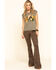 Image #6 - Rodeo Quincy Women's Libby Longhorn Rolled Cuff Tee  , , hi-res