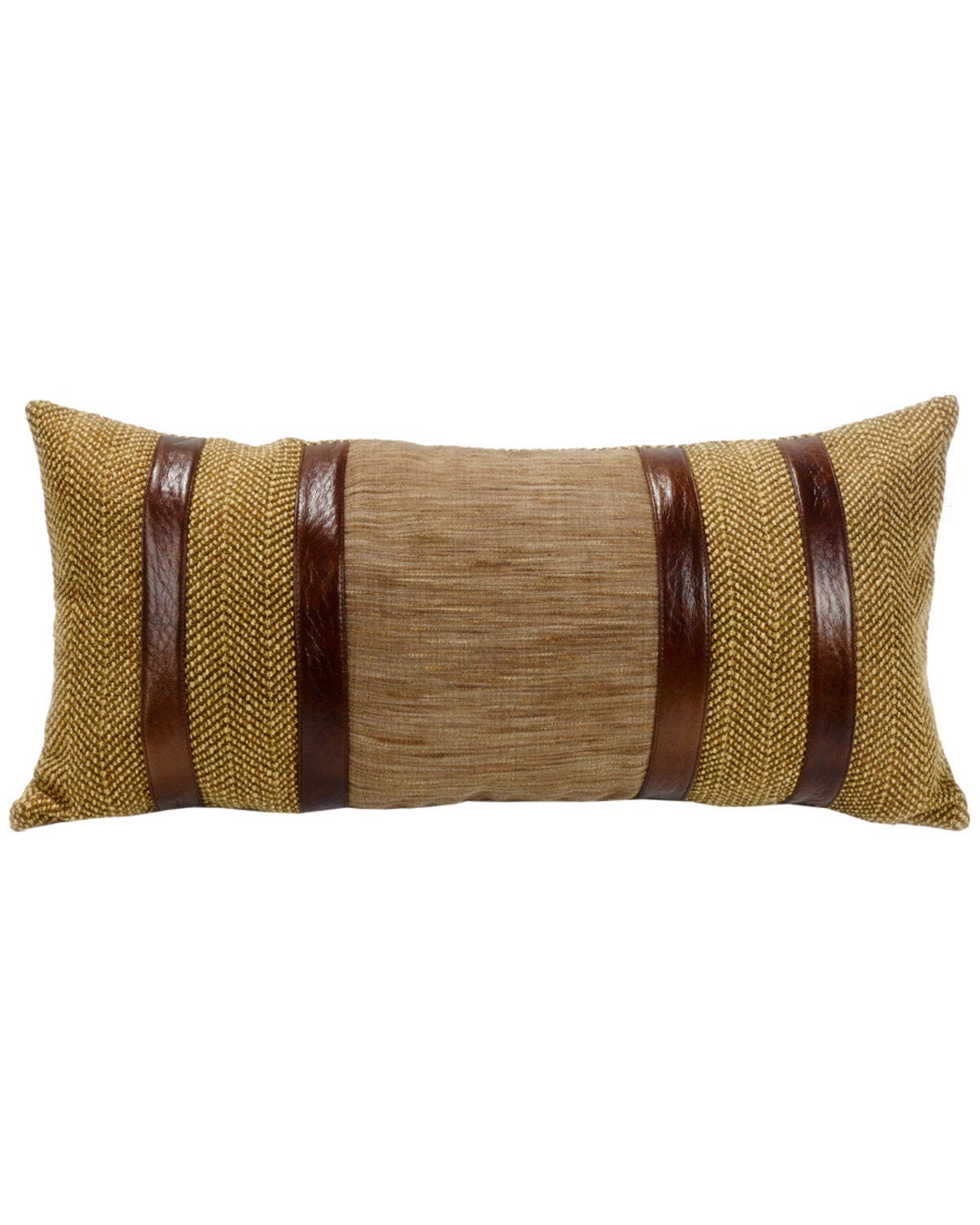 HiEnd Accent Multi Highland Lodge Herringbone Oblong Pillow, Multi, hi-res