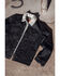 Image #1 - Levi's Men's Juniper Sherpa Lined Trucker Denim Jacket, Dark Blue, hi-res