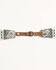 Image #1 - Shyanne Women's Floral Stone Smart Watch Band, Silver, hi-res