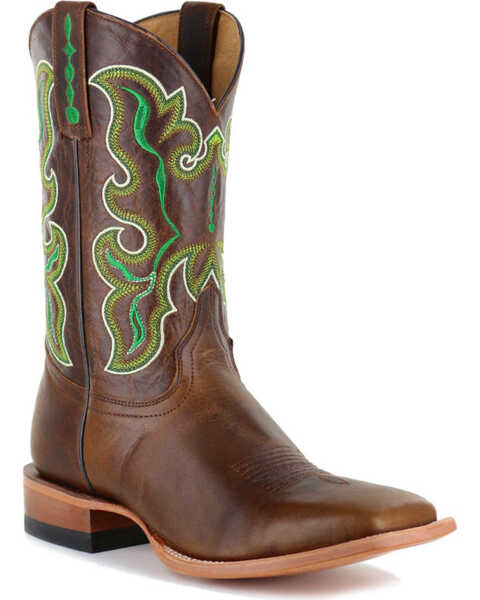 Cody James® Men's Damiano Embroidered Western Boots, Brown, hi-res