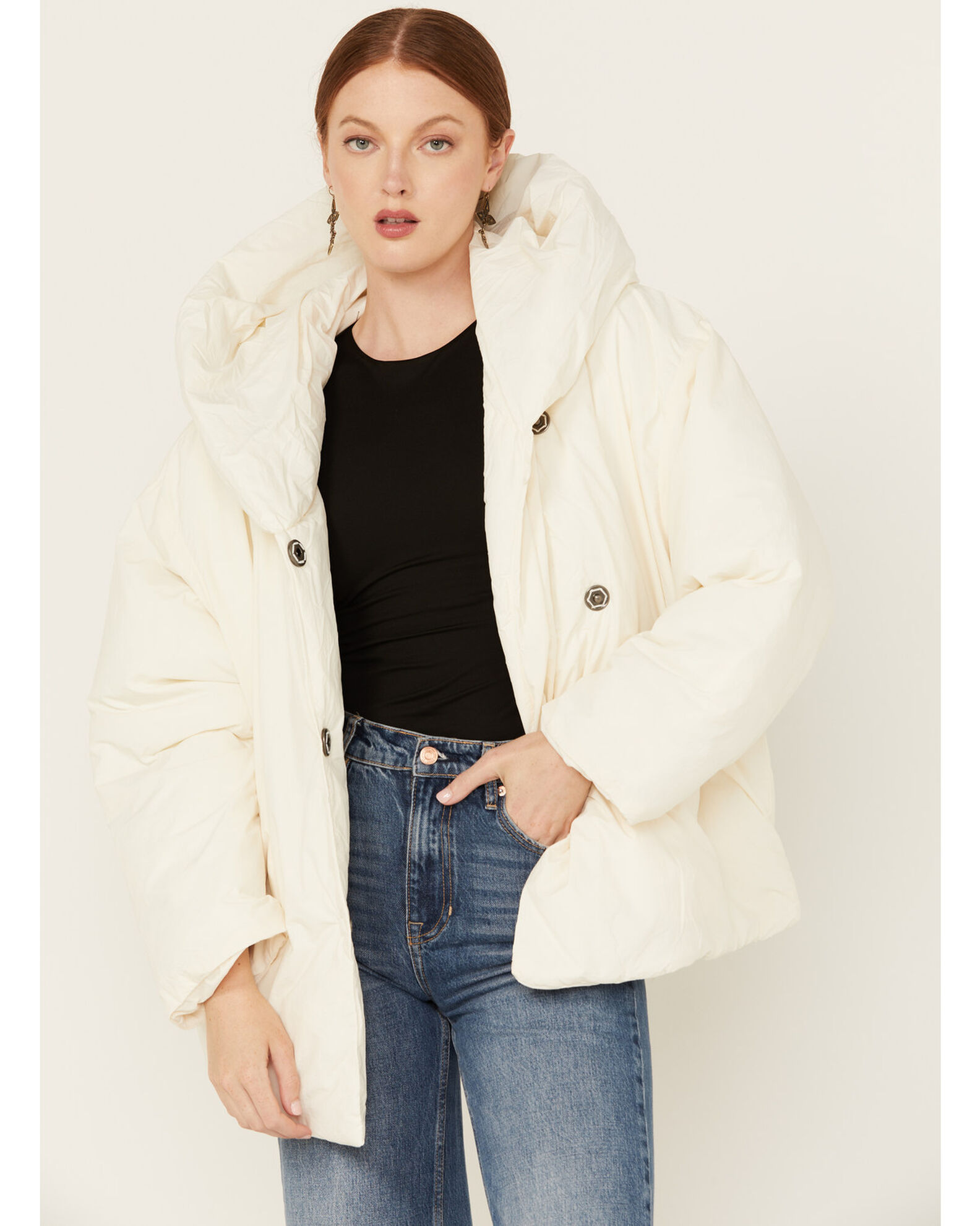 Cozy discount puffer jacket