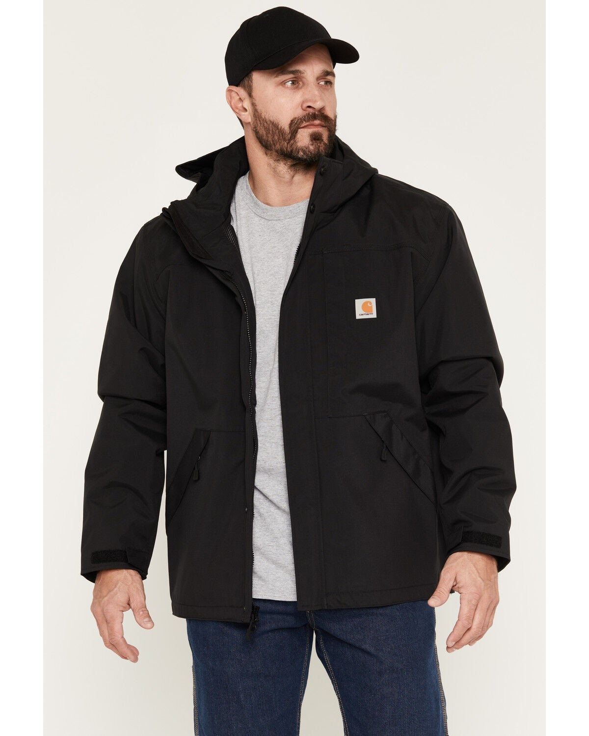 Carhartt Men's Shoreline Storm Defender Loose Heavyweight Zip