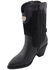 Image #2 - Milwaukee Leather Women's Snake Print Western Boots - Round Toe, Black, hi-res