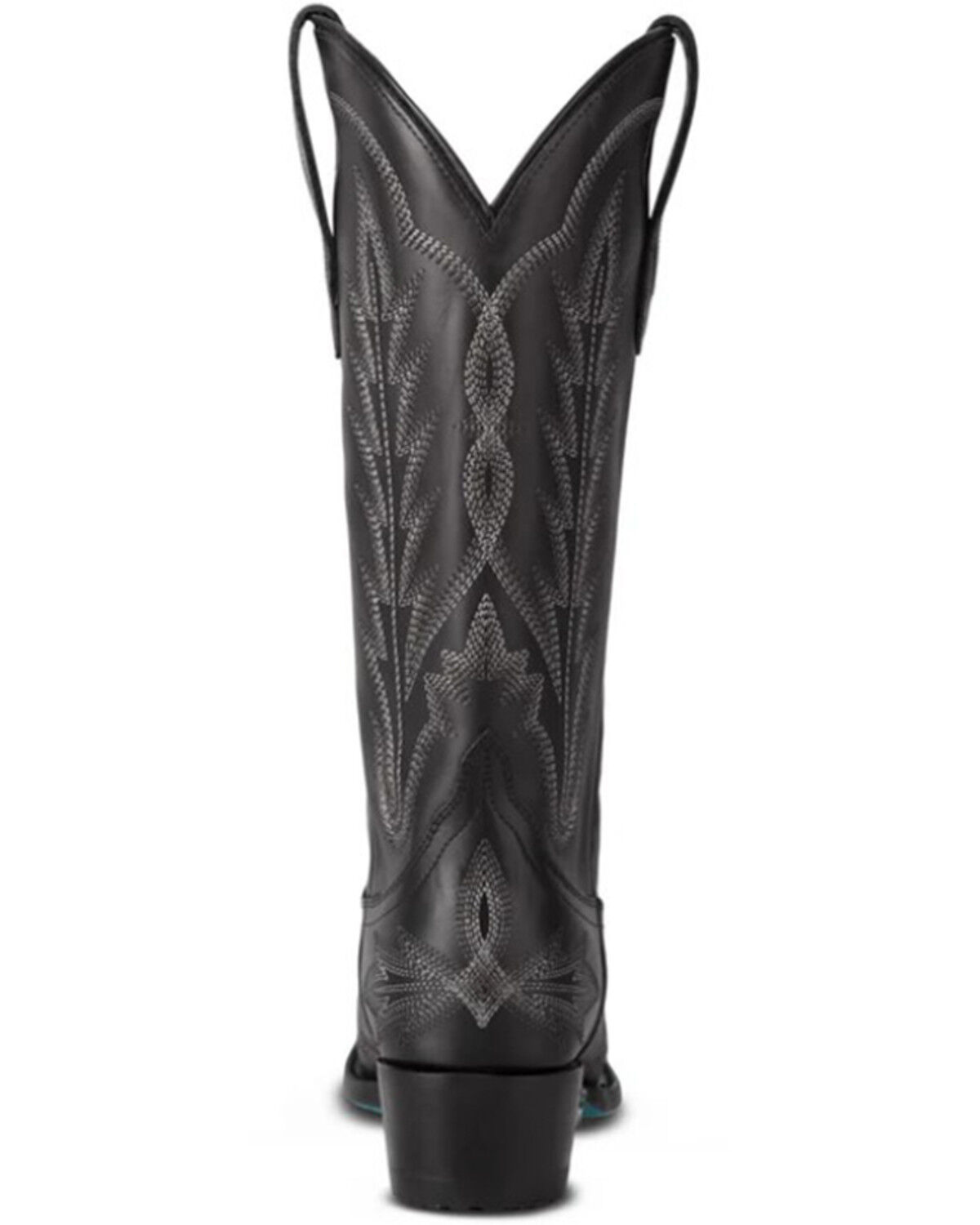 Image #5 - Lane Women's Lexington Western Boots - Snip Toe, Jet Black, hi-res