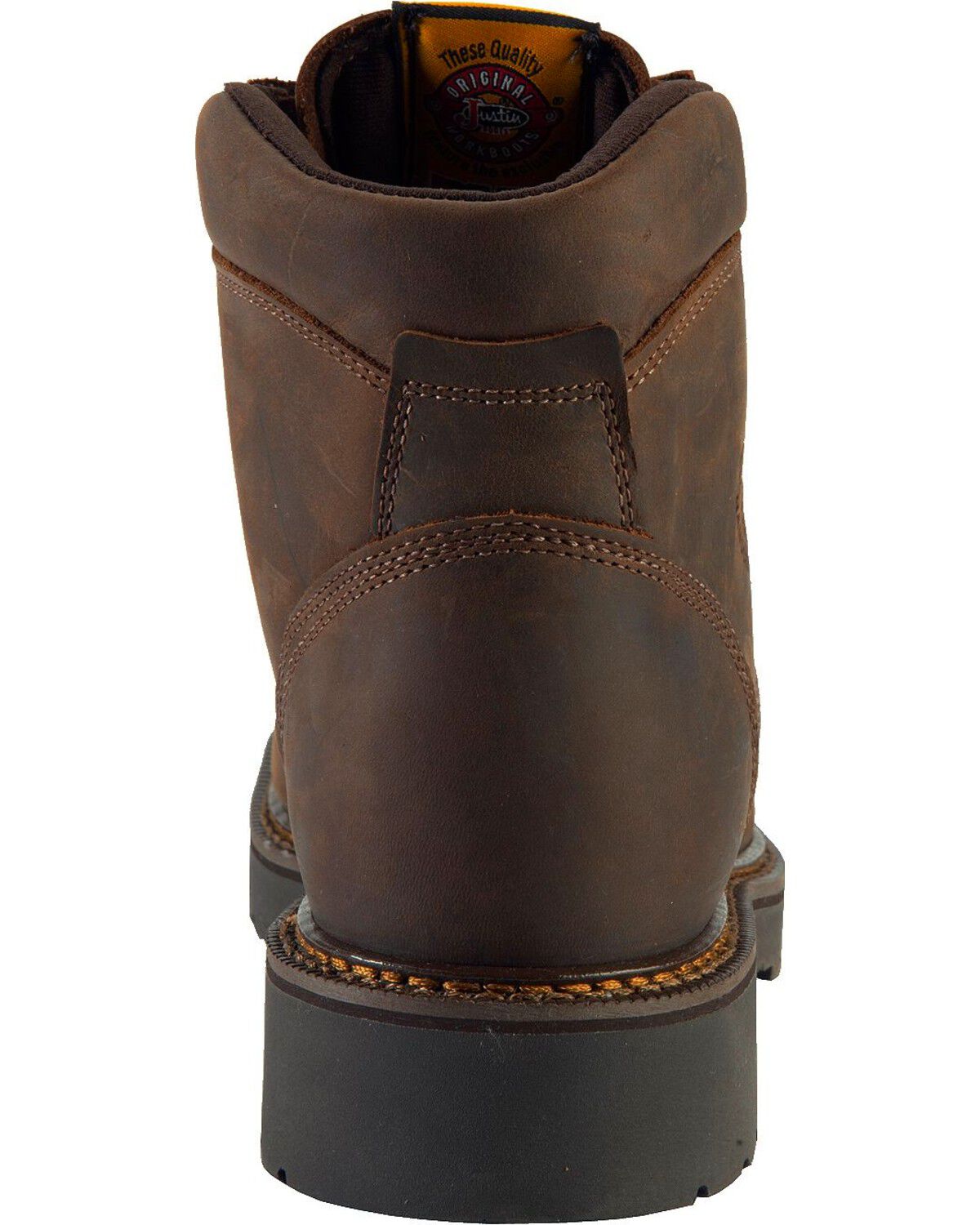 justin 6 lace up boots