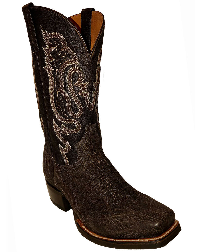 dan post chocolate python boots
