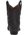 Image #4 - Circle G Women's Inlay Western Booties - Snip Toe, Black, hi-res