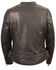 Image #3 - Milwaukee Leather Women's Crinkle Arm Lightweight Racer Leather Jacket, Black, hi-res