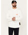 Image #1 - Hawx Men's FR Logo Long Sleeve Graphic T-Shirt, Black, hi-res