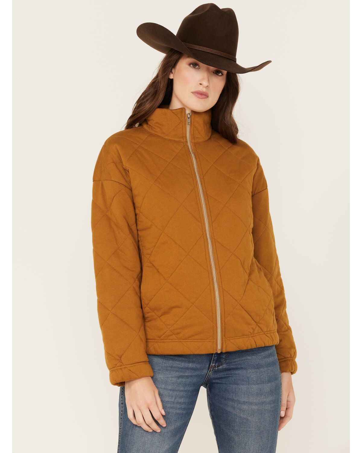 R.E.A.L. Quilted Zip Jacket | Boot Barn