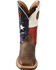 Image #4 - Twisted X Lite Men's Texas Flag Pull On Work Boots - Soft Toe, , hi-res