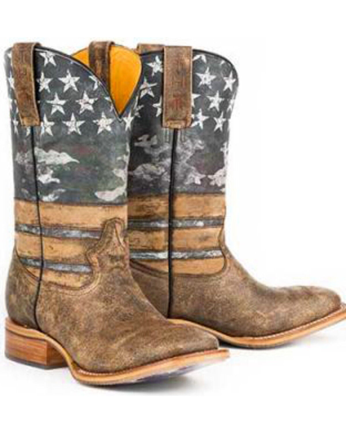 Tin Haul Men's Freedom Western Boots, Brown, hi-res