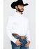 Image #3 - Cody James Core Men's White Solid Long Sleeve Western Shirt, , hi-res