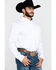 Image #3 - Cody James Core Men's White Solid Long Sleeve Western Shirt , , hi-res