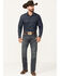 Image #1 - Wrangler Retro Men's Falls City Dark Relaxed Bootcut Jeans, Blue, hi-res