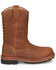 Image #2 - Chippewa Men's Thunderstruck Blonde Pull On Waterproof Soft Work Boots - Round Toe, Lt Brown, hi-res