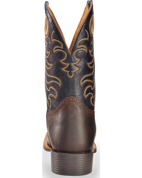 Image #12 - Cody James Men's Xero Gravity Gibson Saddle Vamp Western Performance Boots - Broad Square Toe, Brown, hi-res