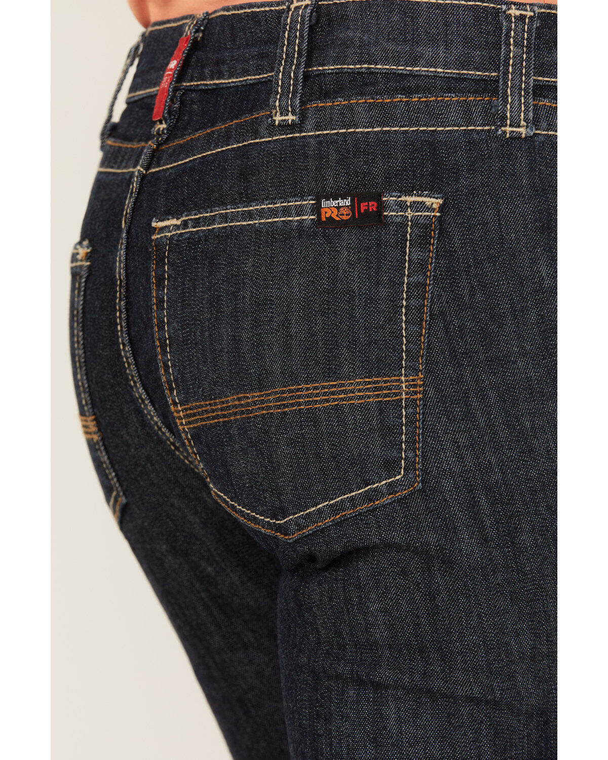 Image #4 - Timberland Pro Women's FR Bootcut Stretch Denim Jeans, Brown, hi-res