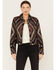 Image #1 - Double D Ranch Women's Firemaker Leather Jacket, Black, hi-res