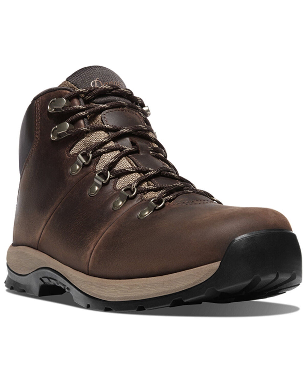 Danner Men's 4.5" Sandy Ridge Waterproof Work Boots - Aluminum Toe, Brown, hi-res