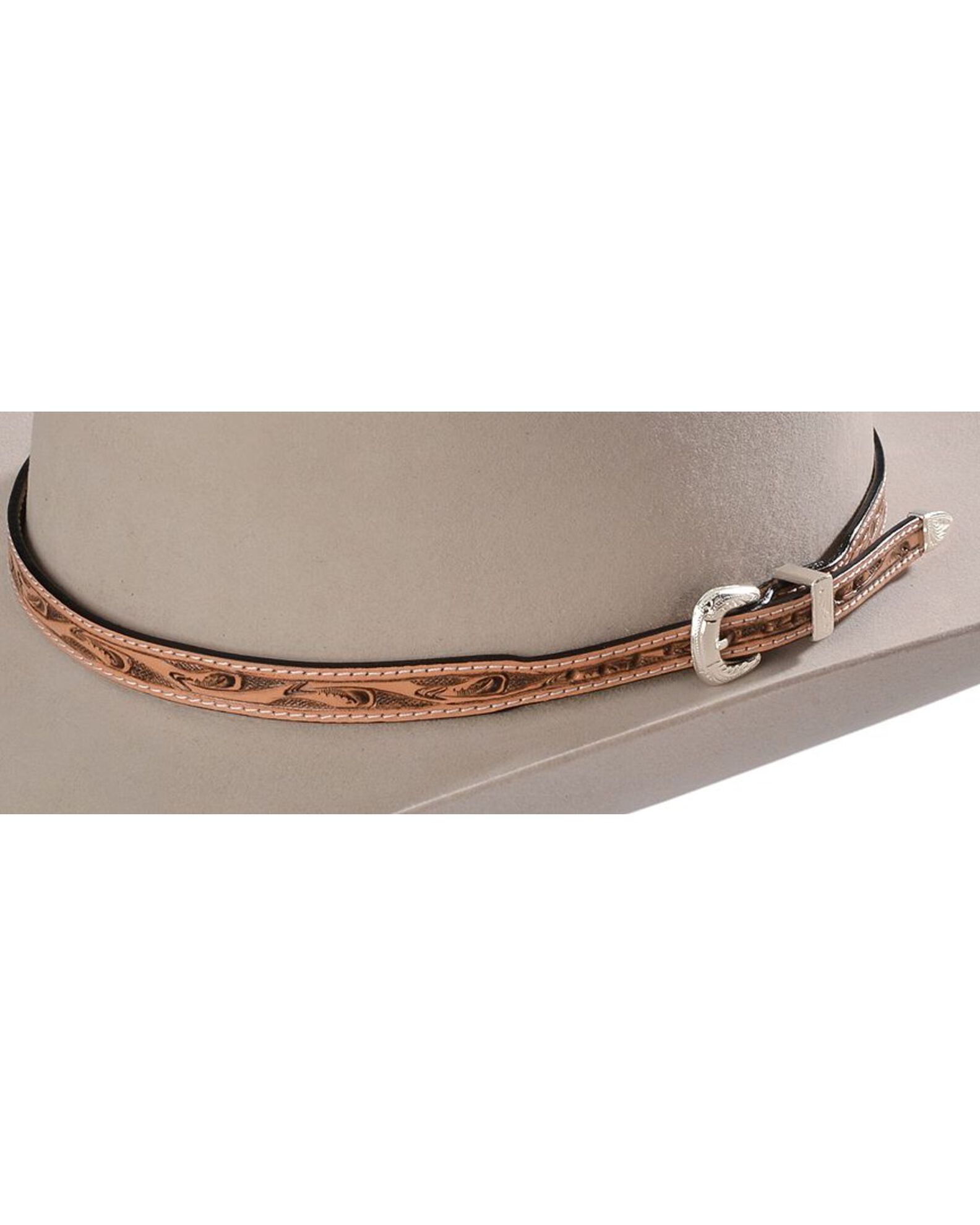 Embossed Leather Hat Band- Women's Leather Hat Band Online