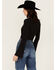 Image #4 - Free People Women's On A Cloud Bodysuit, Black, hi-res