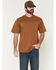 Image #2 - Hawx Men's Stay Dirty Short Sleeve Pocket Work T-Shirt, Rust Copper, hi-res
