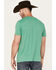 Cinch Men's Original 96 Logo Short Sleeve Graphic T-Shirt, Light Green, hi-res