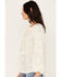 Shyanne Women's Long Sleeve Embellished Boho Blouse, Cream, hi-res
