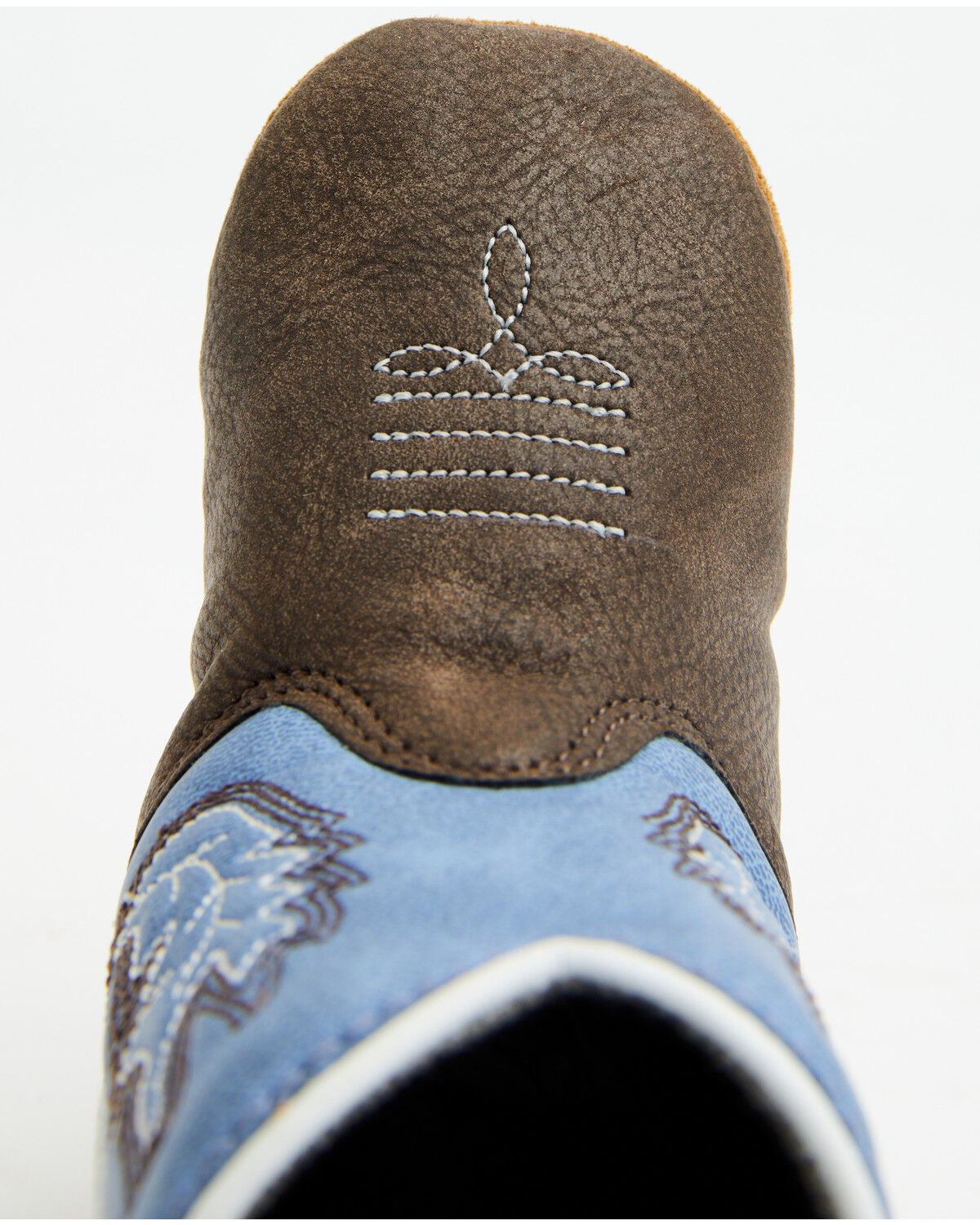 Image #7 - Boot Barn Infant Kid's Carter Poppets - Round Toe, Blue, hi-res
