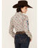 Image #4 - Ariat Women's Boot Barn Exclusive Team Kirby Floral Print Long Sleeve Button-Down Western Shirt, Beige, hi-res