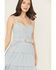 Image #2 - Show Me Your Mumu Women's Light Wash Lainey Sleeveless Denim Midi Dress, Light Wash, hi-res
