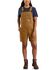 Carhartt Women's Rugged Flex® Relaxed Fit Canvas Work Shortalls, Brown, hi-res