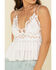 Image #4 - Free People Women's Adella Cami Lace Ruffled Tank Top, White, hi-res