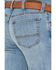 Image #4 - Justin Men's 1879 Light Wash Modern Slim Straight Stretch Denim Jeans, Light Wash, hi-res