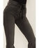 Image #2 - Idyllwind Women's Twelve South Wash Down High Risin Lace-Up Bootcut Jeans, Grey, hi-res