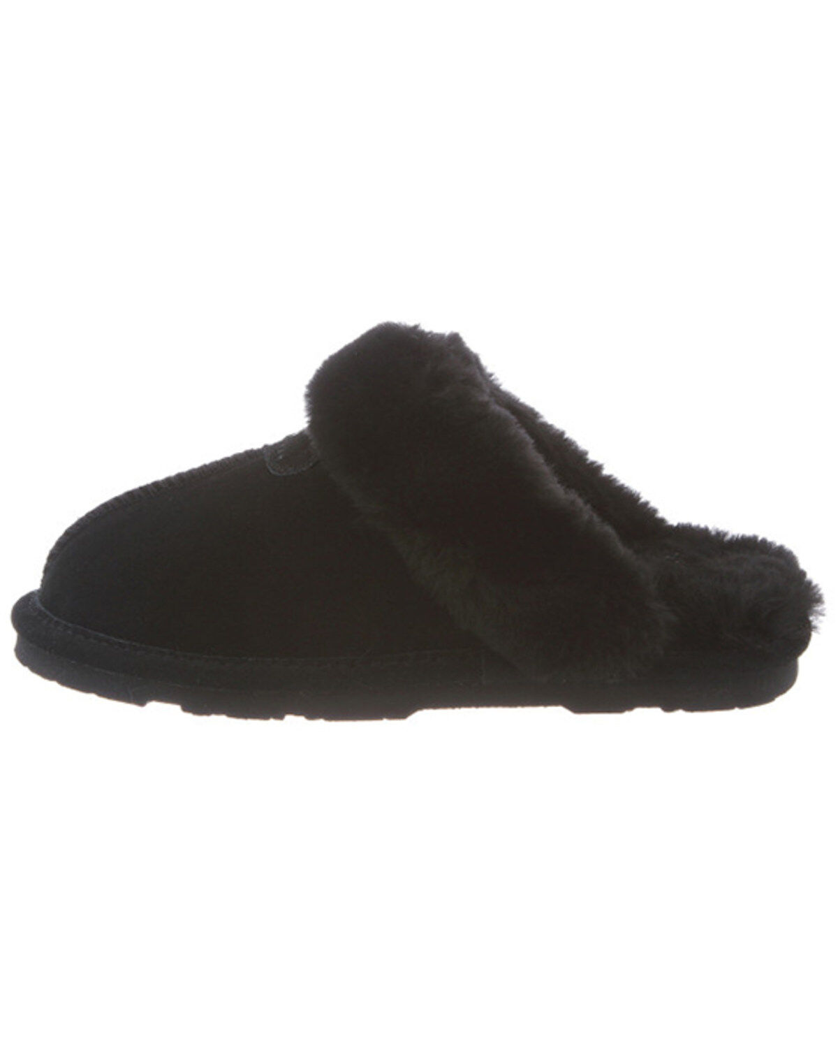 Image #3 - Bearpaw Women's Loki II Slippers, Black, hi-res