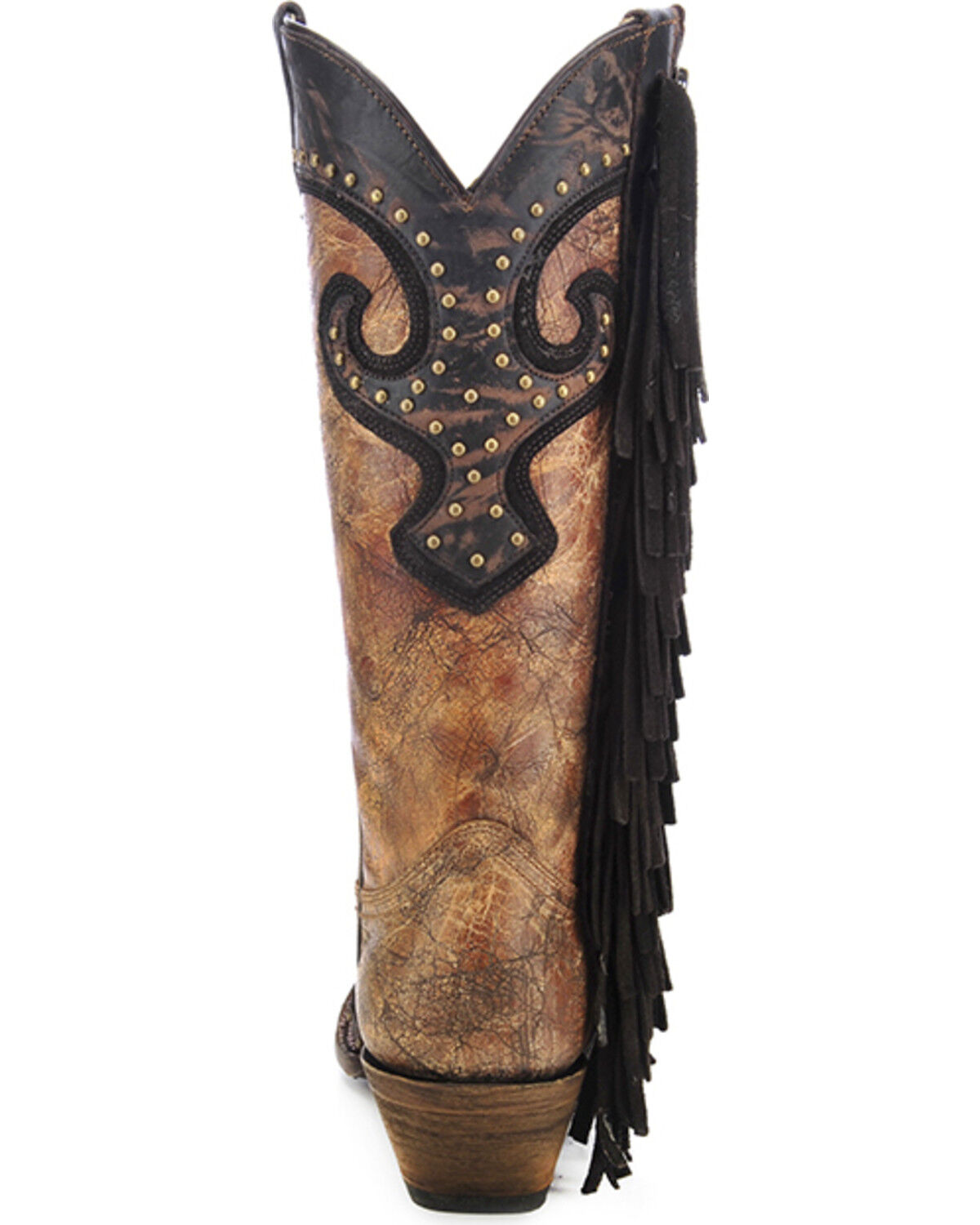 Cowboy boots tassels clearance