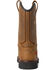 Image #3 - Royer Men's 10" Wellington Work Boots - Composite Toe, Brown, hi-res