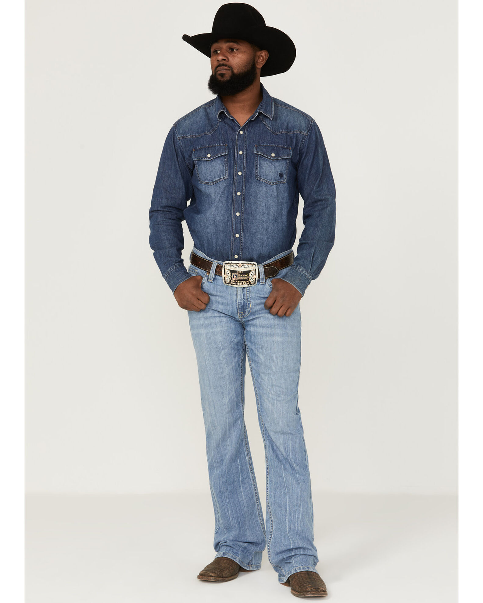 Cody James Men's Ghost Town Stretch Relaxed Bootcut Jeans | Boot Barn