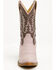 Image #4 - Shyanne Girls' Hallie Western Boots - Round Toe, Pink, hi-res