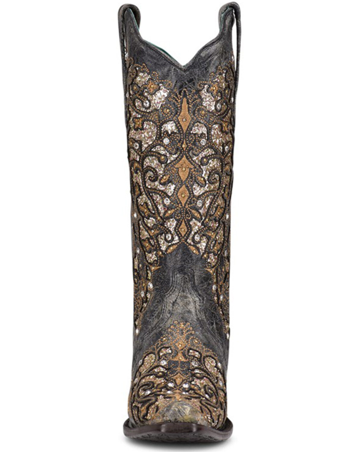 Product Name:  Corral Women's Inlay & Studs Western Boots - Snip Toe