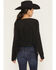 Image #4 - Shyanne Women's Fringe Faux Suede Cropped Jacket, Black, hi-res