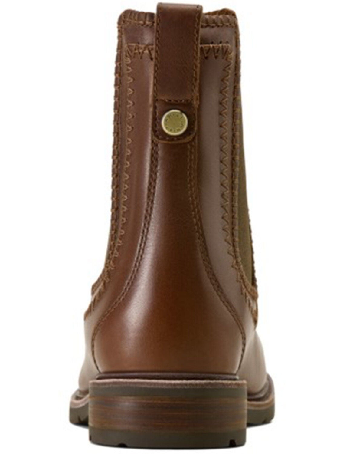 Image #5 - Ariat Women's Wexford Whip Stitch Chelsea Boots - Round Toe, Cognac, hi-res