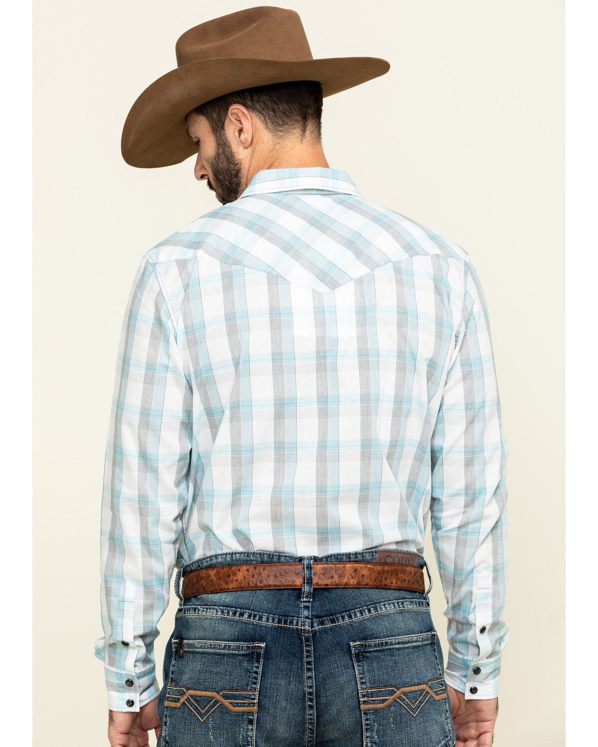 Image #2 - Gibson Men's Big Buck Down Plaid Long Sleeve Western Shirt , , hi-res