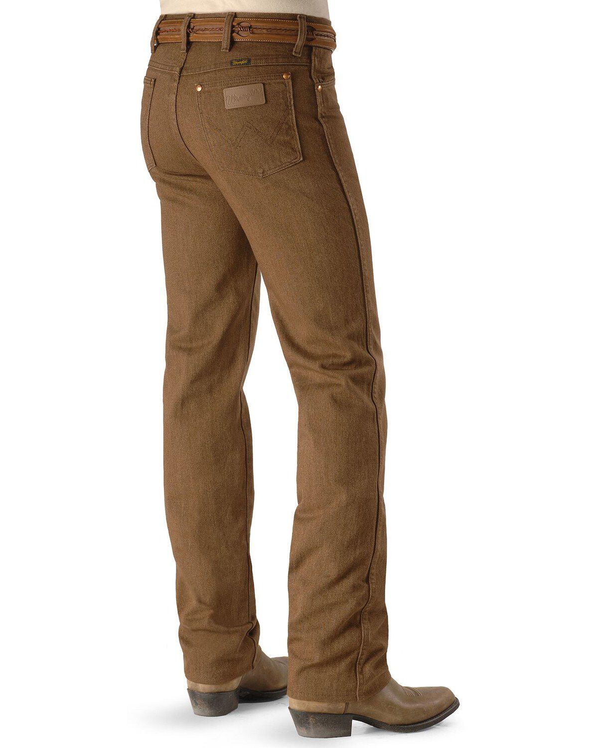 Image #1 - Wrangler Men's Slim Fit 936 Cowboy Cut Jeans, Whiskey, hi-res