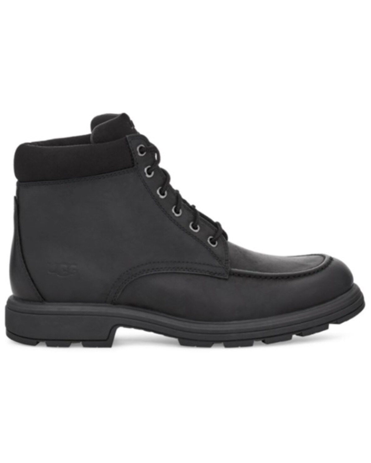 Image #2 - UGG Men's Biltmore Waterproof Lace-Up Boots - Moc Toe, Black, hi-res